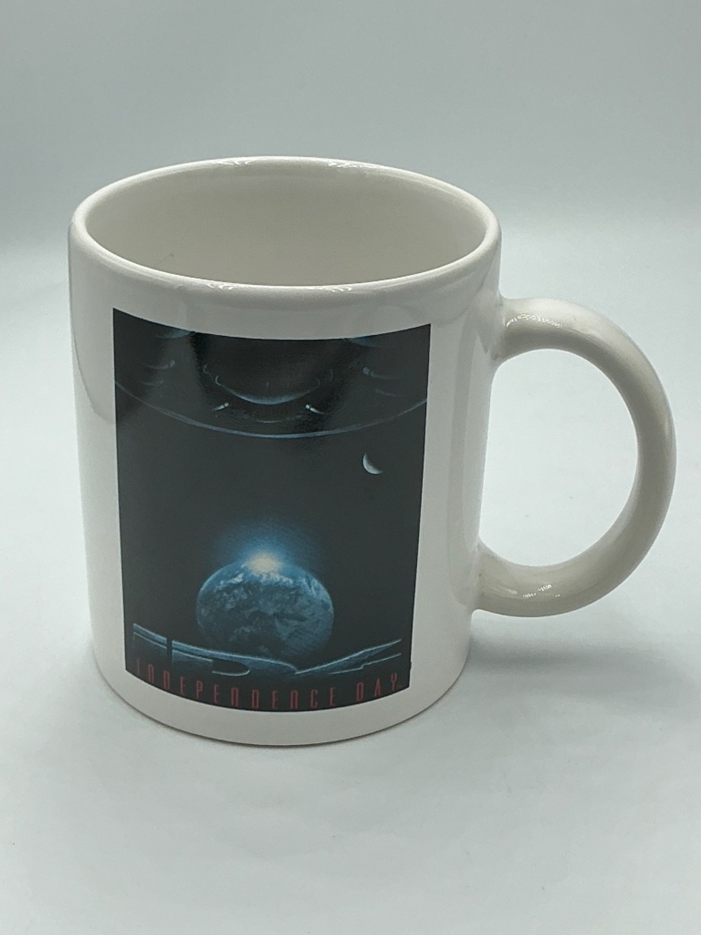 Vintage Mug 1996 Independence Day Movie 20th Century Fox Cup Promo ID4 Coffee